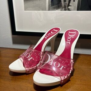 2004 Dior Jelly Mules